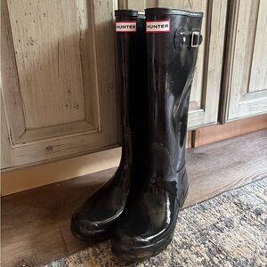 Hunter Classic Black Tall Boots